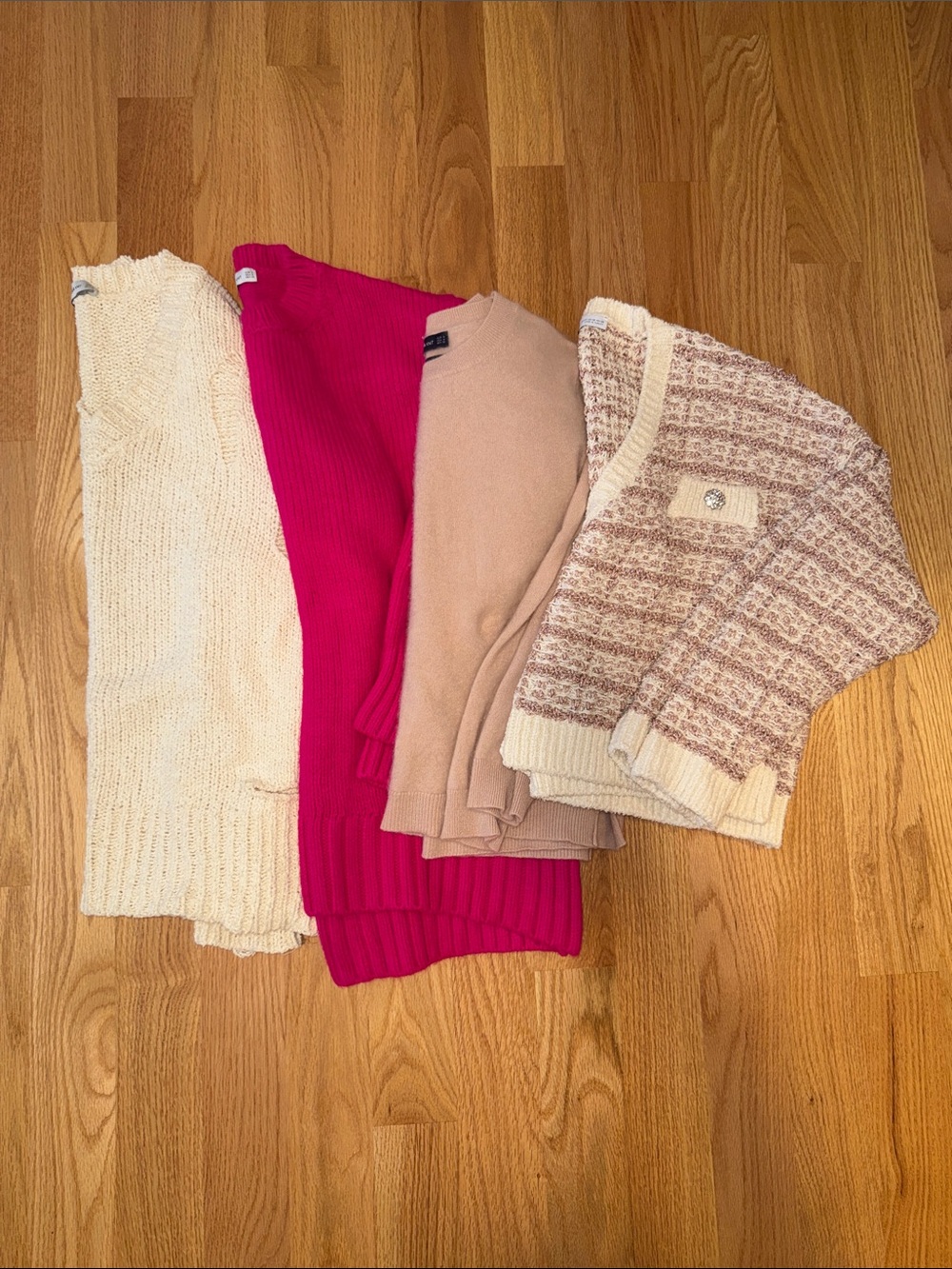 4 Zara Sweaters - Small & Medium Sizes